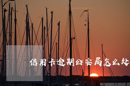 信用卡逾期公安局怎么处理