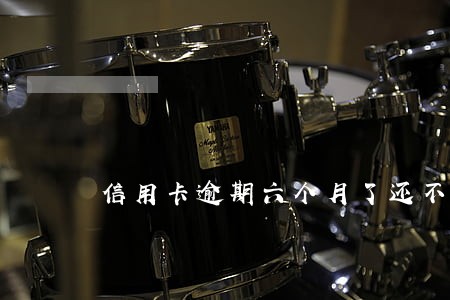 信用卡逾期六个月了还不起怎么办