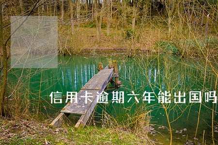 信用卡逾期六年能出国吗