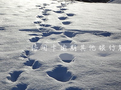 信用卡逾期其他银行能办吗 信用卡逾期其他银行能办吗