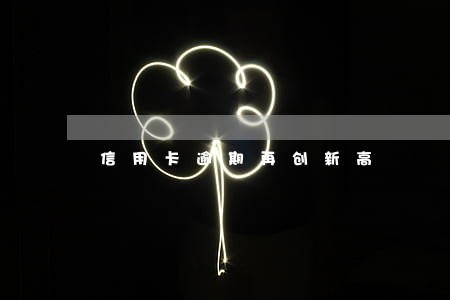 信用卡逾期再创新高