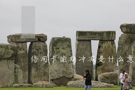 信用卡逾期冲减是什么意思