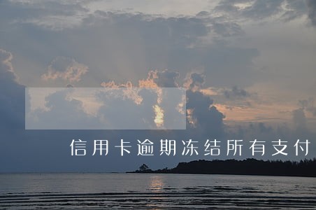 信用卡逾期冻结所有支付功能 信用卡逾期冻结所有支付功能