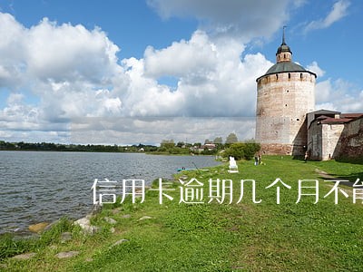 信用卡逾期几个月不能贷款吗