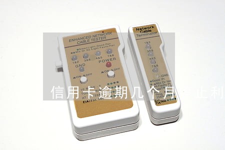 信用卡逾期几个月停止利滚利