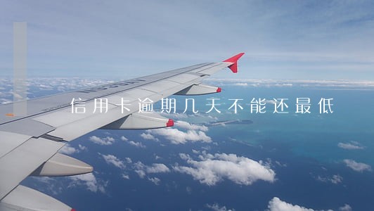 信用卡逾期几天不能还最低 信用卡逾期几天不能还最低
