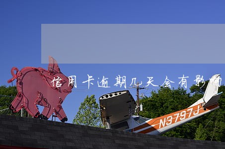 信用卡逾期几天会有影响 信用卡逾期几天会有影响