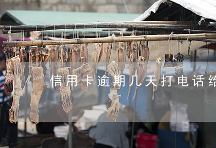 信用卡逾期几天打电话给家人