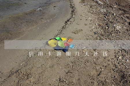信用卡逾期几天还钱