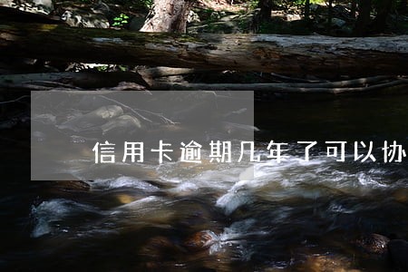 信用卡逾期几年了可以协商还本金吗 信用卡逾期几年了可以协商还本金吗