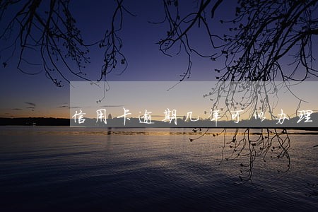 信用卡逾期几年可以办理银行卡吗 信用卡逾期几年可以办理银行卡吗