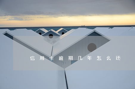 信用卡逾期几年怎么还 信用卡逾期几年怎么还