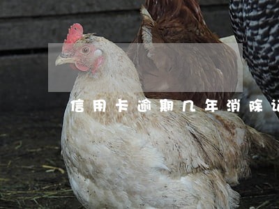 信用卡逾期几年消除记录
