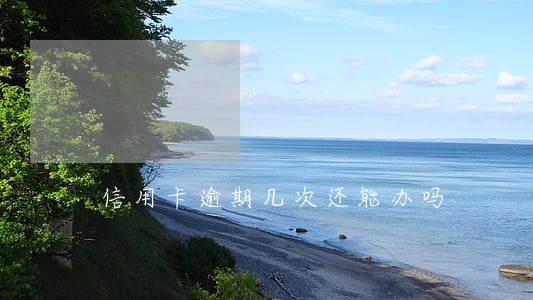 信用卡逾期几次还能办吗 信用卡逾期几次还能办吗