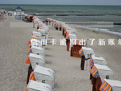信用卡逾期出了新账单 信用卡逾期出了新账单