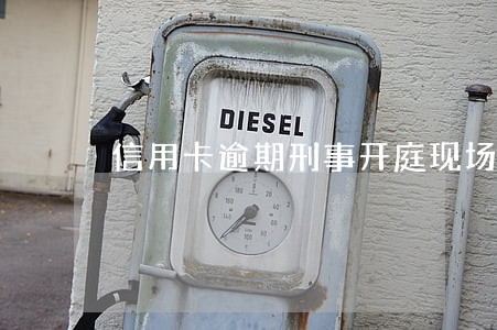 信用卡逾期刑事开庭现场 信用卡逾期刑事开庭现场