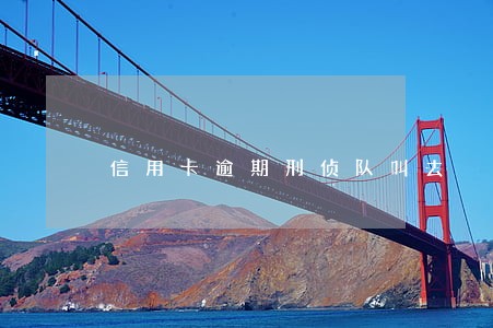 信用卡逾期刑侦队叫去 信用卡逾期刑侦队叫去