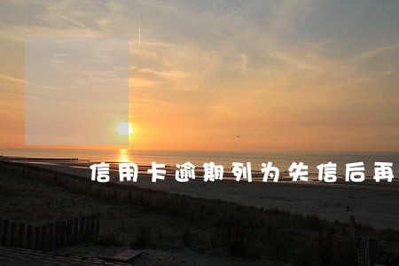信用卡逾期列为失信后再还款 信用卡逾期列为失信后再还款