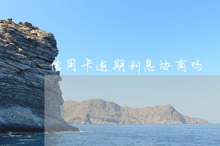 信用卡逾期利息协商吗