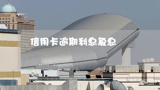 信用卡逾期利息复息