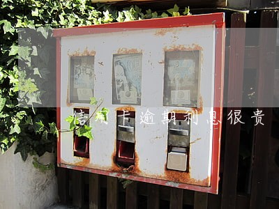 信用卡逾期利息很贵 信用卡逾期利息很贵