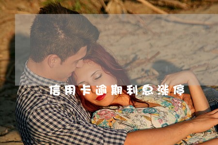 信用卡逾期利息涨停 信用卡逾期利息涨停