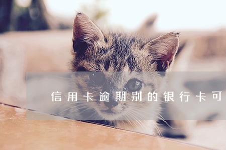 信用卡逾期别的银行卡可以使用吗 信用卡逾期别的银行卡可以使用吗