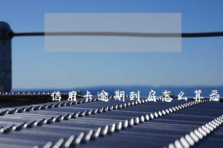 信用卡逾期到底怎么算恶意 信用卡逾期到底怎么算恶意