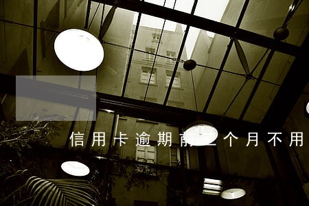 信用卡逾期前三个月不用还 信用卡逾期前三个月不用还
