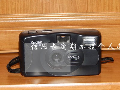 信用卡逾期办理个人营业执照
