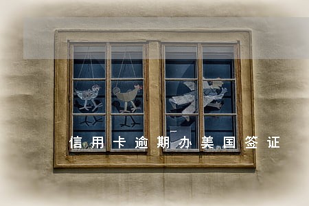 信用卡逾期办美国签证 信用卡逾期办美国签证