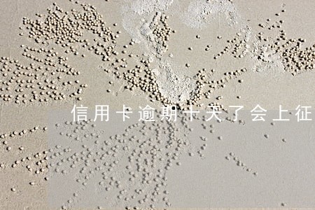 信用卡逾期十天了会上征信吗 信用卡逾期十天了会上征信吗
