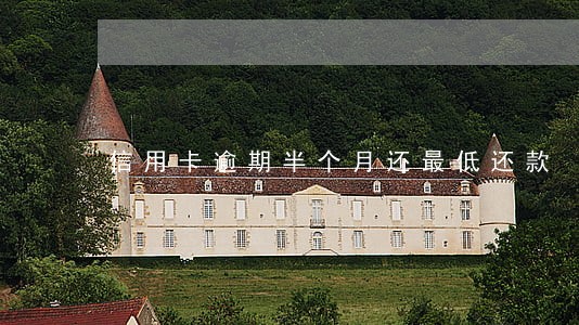 信用卡逾期半个月还最低还款 信用卡逾期半个月还最低还款