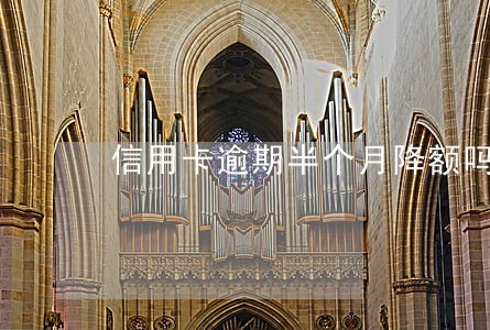 信用卡逾期半个月降额吗 信用卡逾期半个月降额吗