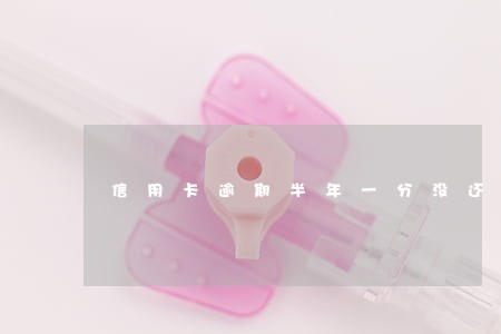 信用卡逾期半年一分没还 信用卡逾期半年一分没还