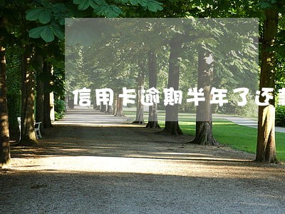 信用卡逾期半年了还款还能用吗 信用卡逾期半年了还款还能用吗
