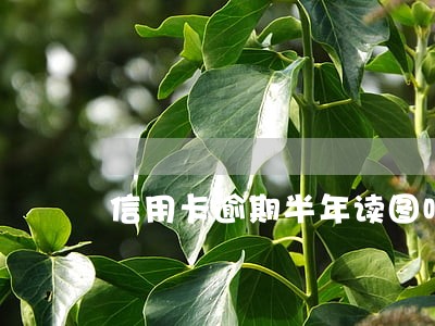 信用卡逾期半年读图吧 信用卡逾期半年读图吧
