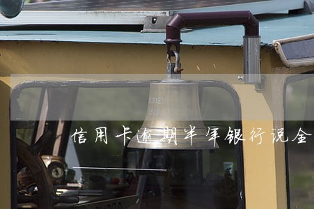 信用卡逾期半年银行说全部还 信用卡逾期半年银行说全部还