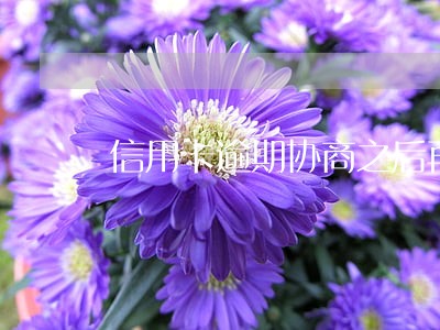 信用卡逾期协商之后再次逾期 信用卡逾期协商之后再次逾期