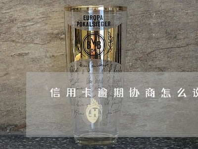 信用卡逾期协商怎么说能免息 信用卡逾期协商怎么说能免息