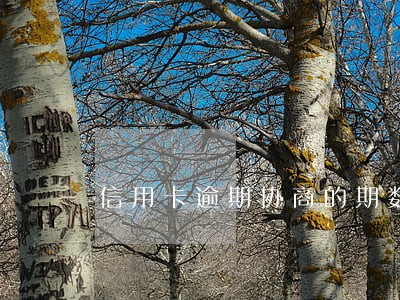 信用卡逾期协商的期数太短 信用卡逾期协商的期数太短