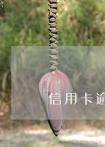 信用卡逾期卡片停用了怎么还 信用卡逾期卡片停用了怎么还