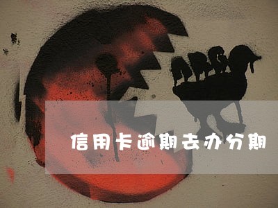 信用卡逾期去办分期 信用卡逾期去办分期