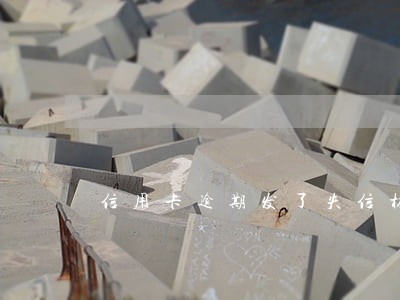 信用卡逾期发了失信材料邮箱