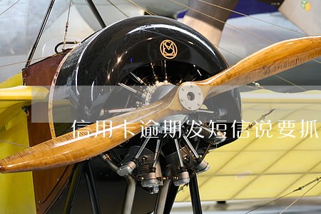 信用卡逾期发短信说要抓我 信用卡逾期发短信说要抓我