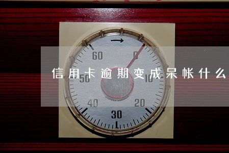 信用卡逾期变成呆帐什么意思