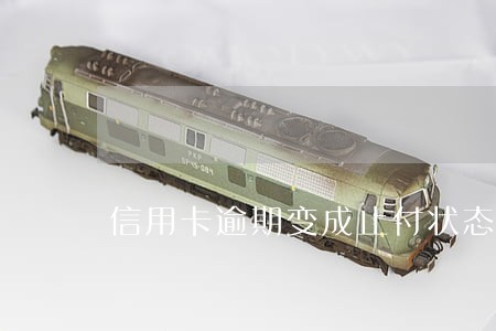 信用卡逾期变成止付状态 信用卡逾期变成止付状态