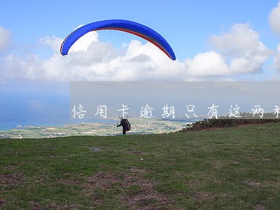 信用卡逾期只有这两种方式坐牢 信用卡逾期只有这两种方式坐牢