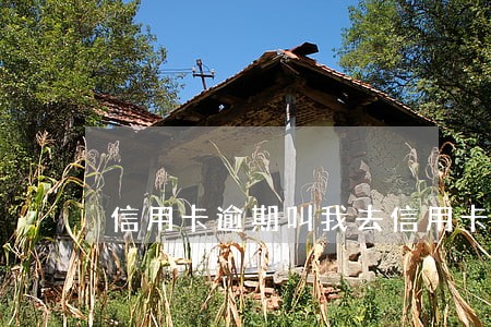 信用卡逾期叫我去信用卡中心 信用卡逾期叫我去信用卡中心