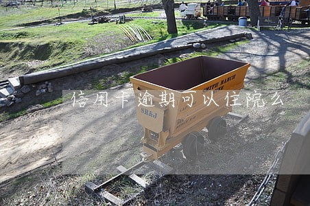 信用卡逾期可以住院么